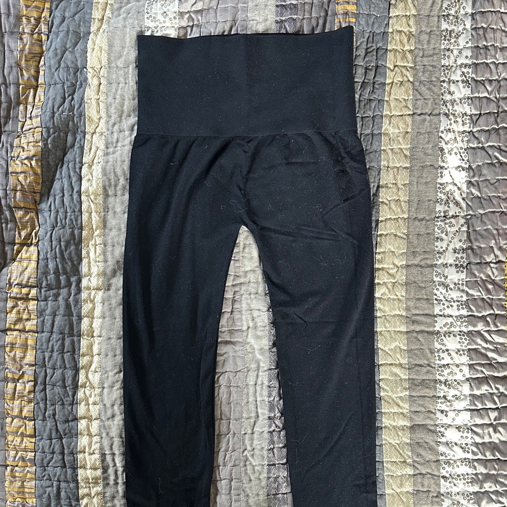 High-Waisted Black Leggings for Women